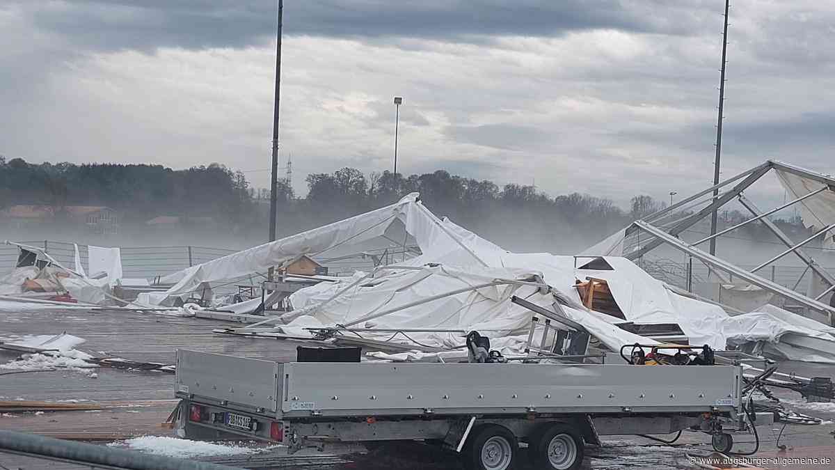Im Landkreis Aichach-Friedberg drohen Unwetter - vor allem in einem Ort ist man alarmiert