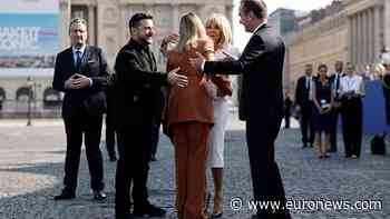 Zelenskyy joins Macron and European leaders in Paris for Bastille Day