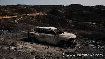 Drone footage shows devastation after deadly Spain wildfire