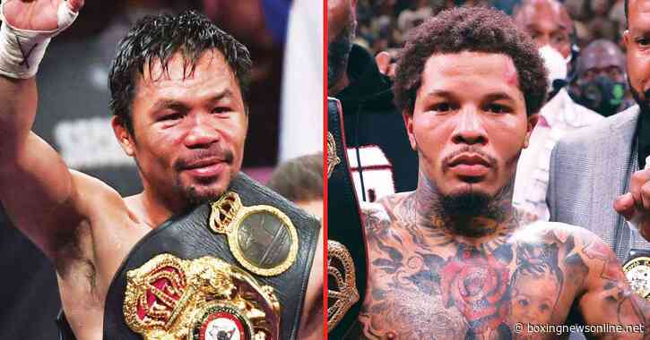 Manny Pacquiao’s manager speaks out on potential Gervonta Davis fight after Mayweather postponement