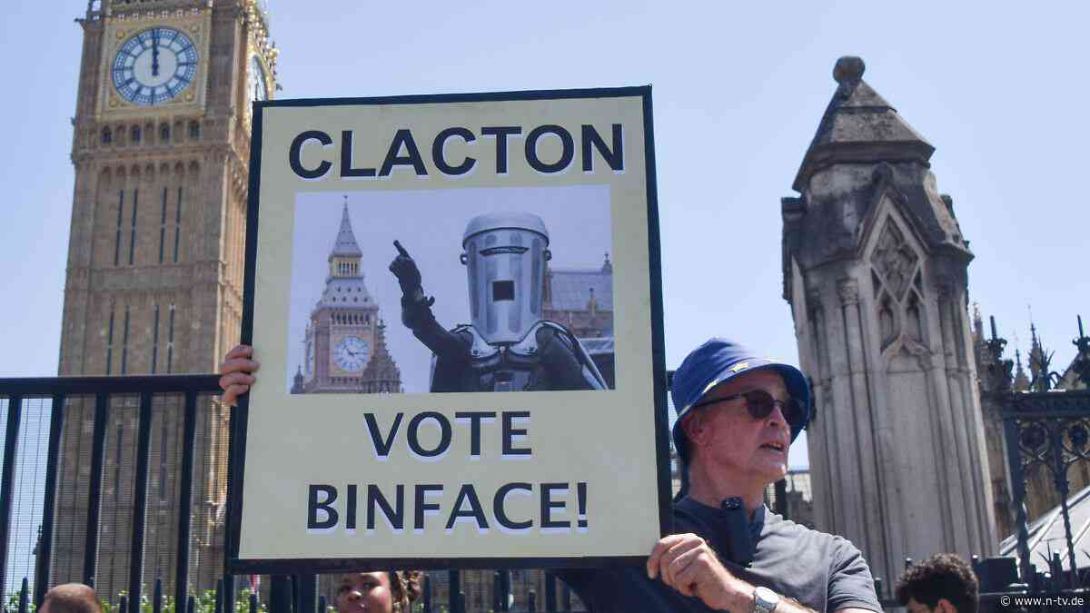 "Weltraumkrieger" im Unterhaus?: Count Binface will Nigel Farage schlagen - das Internet feiert
