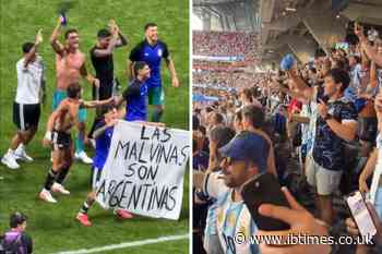 FIFA Urged to Investigate Argentina Over 'Falklands Are Argentine' Banner After Beating England