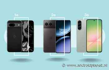 Dit zijn in 2026 de beste smartphones onder 500 euro
