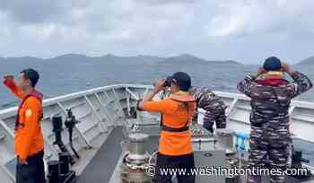 Search underway off Indonesia for 24 people missing after boat sinks, at least 1 dead