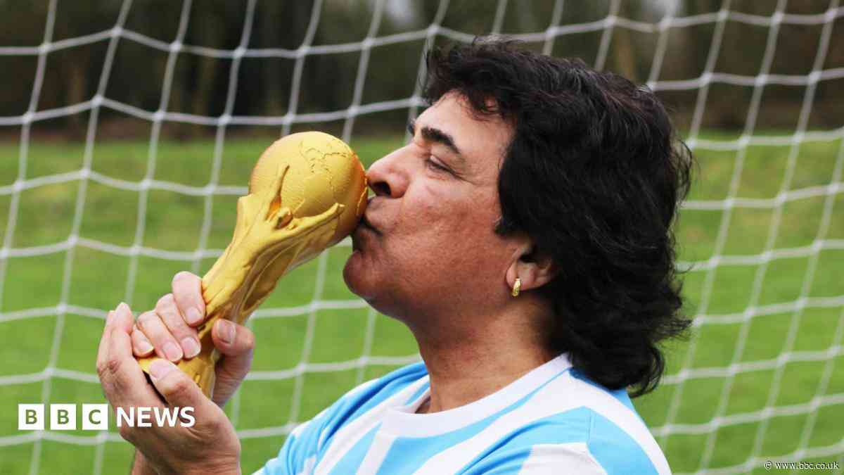 British Maradona lookalike backs England to win