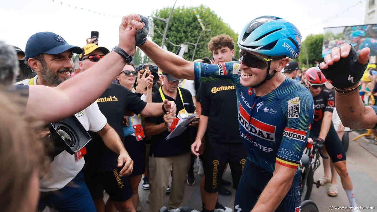 Uitslagen en standen Tour de France: Olav Kooij weer tweede achter Tim Merlier, top-10 klassement ongewijzigd