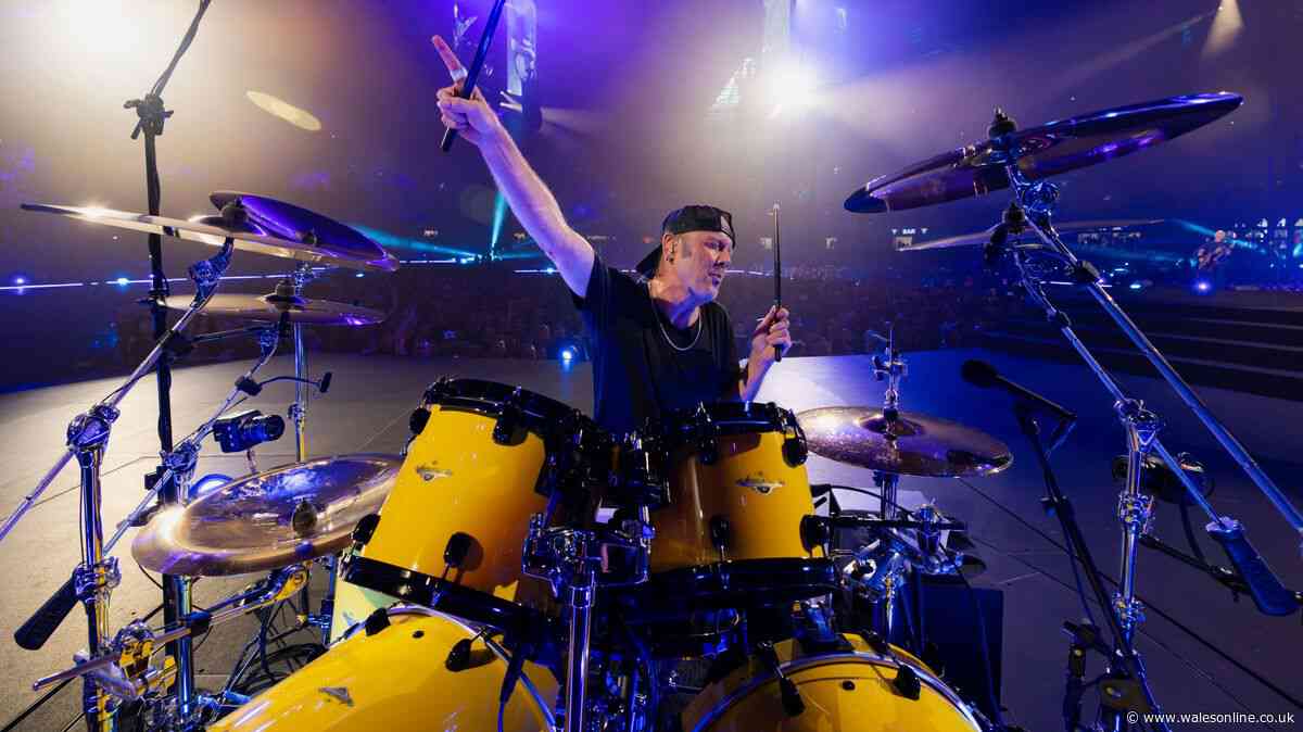 Metallica share never seen before pictures of biggest-ever Cardiff gig