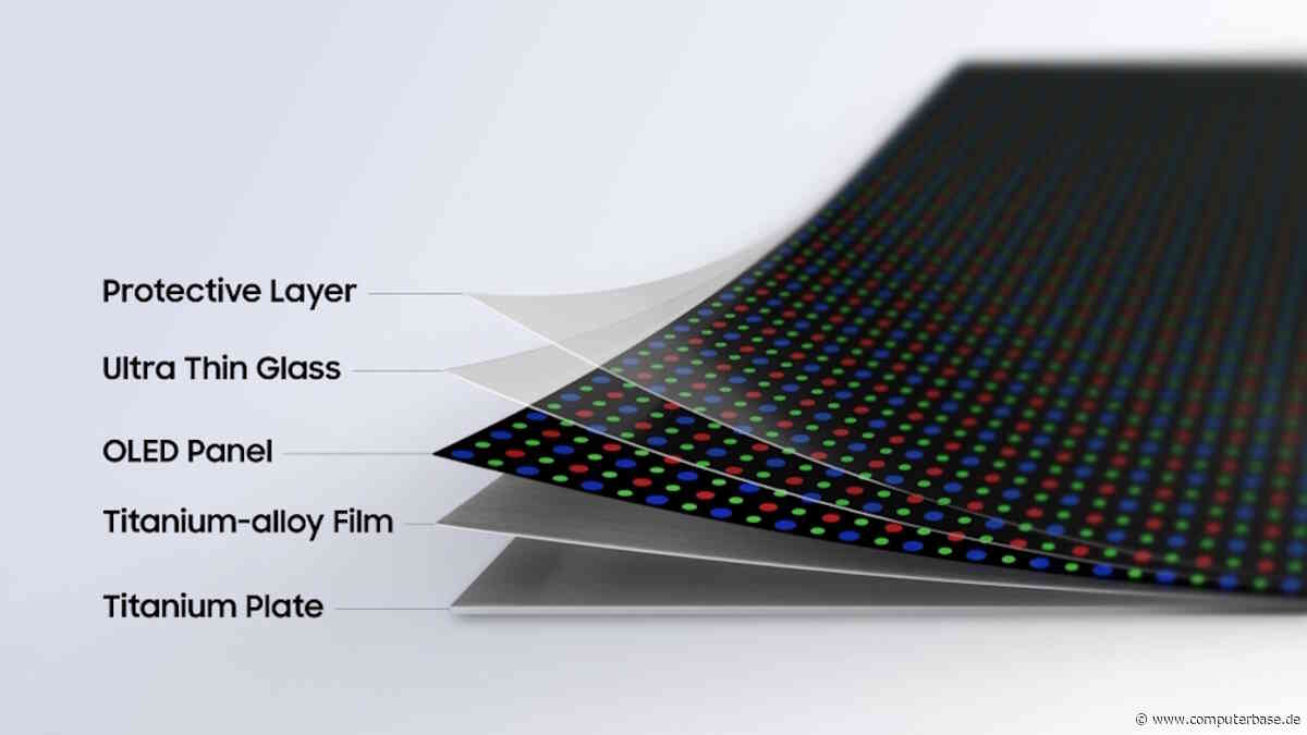 Flex Titanium: Samsung verstärkt faltbare Displays