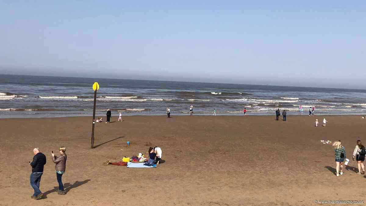 Girls who can't swim 'panic' after being swept out to sea at Formby beach