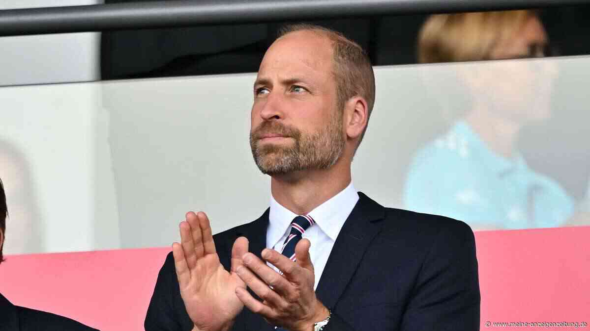 Nach WM-Aus: Prinz William zeigt sich niedergeschlagen
