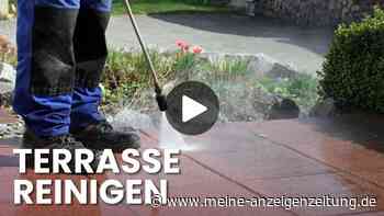 Terrasse reinigen ohne Chemie: vier bewährte Hausmittel für strahlend saubere Platten