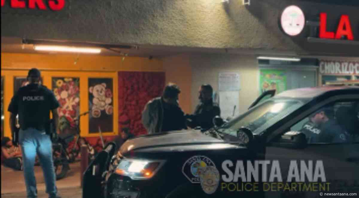 Santa Ana Police arrest 85 transients in massive early-morning quality-of-life sweep