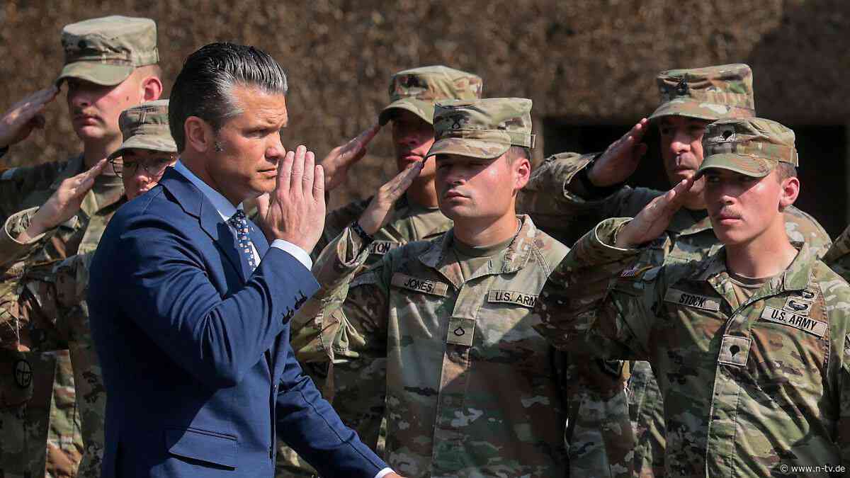 Hypermaskulinität in US-Armee: Pete Hegseth sieht es als "heilige Pflicht", Soldaten mit Testosteron vollzupumpen