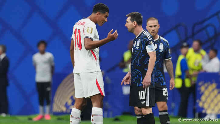¿Momento clave? El comentado cruce de Messi y Bellingham en semis del Mundial
