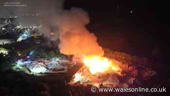Update issued on huge recycling centre fire involving 1,500 tonnes of waste