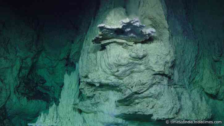 Scientists drilled 1.3 km beneath the Atlantic and found superheated water that may fuel one of Earth’s strangest sunless ecosystems