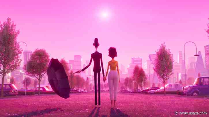 An animated sci-fi rom-com wasn't on our wish list, but we'll be damned if 'Not Alone' doesn't look sweet, stylish, and hilarious