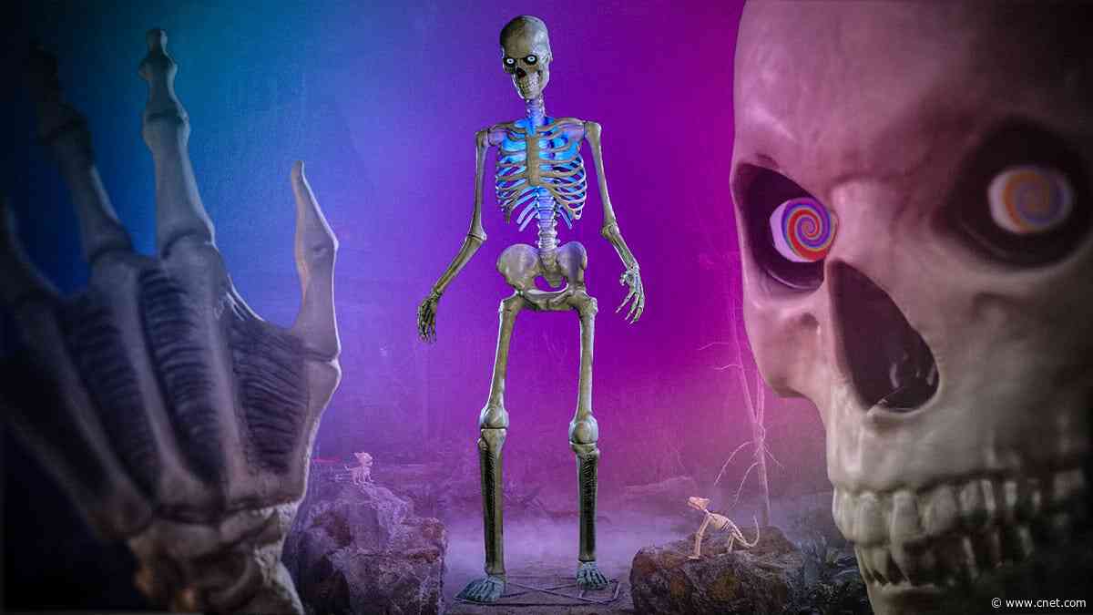 Bigger Scares: Home Depot's 12-Foot Skeleton Is a Halloween Hit and Now It Can Talk, Too