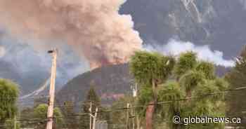 Village of Pemberton on evacuation alert due to out-of-control wildfire