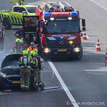 Doortastend optreden voorkomt grote autobrand op A16