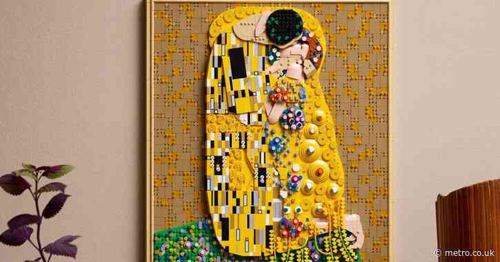 Lego’s latest art set is a literal masterpiece with Gustav Klimt’s The Kiss
