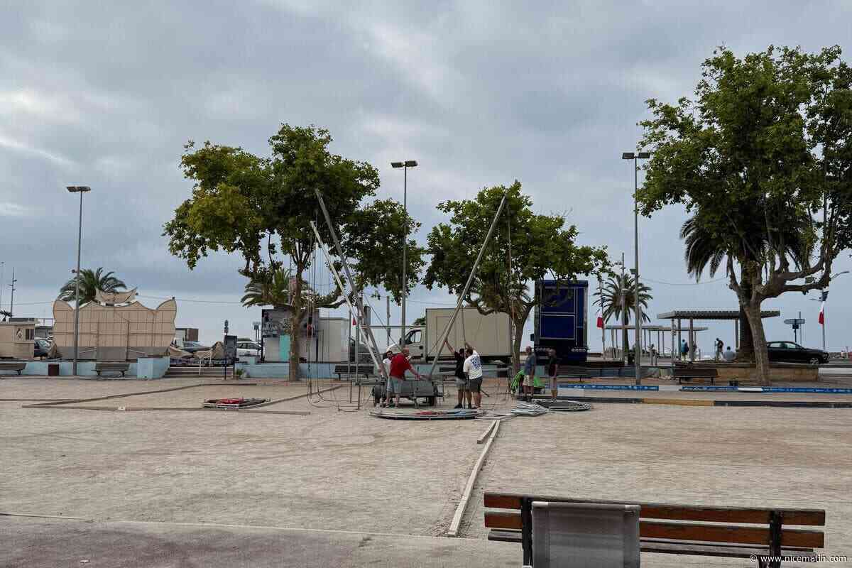 «  On empêche des familles d’exercer leur profession » : à Fréjus, des forains tentent d’installer leurs animations pour protester