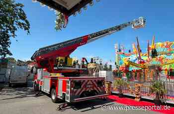 FW Celle: Befahrung Festplatz - Schützenfest Celle!