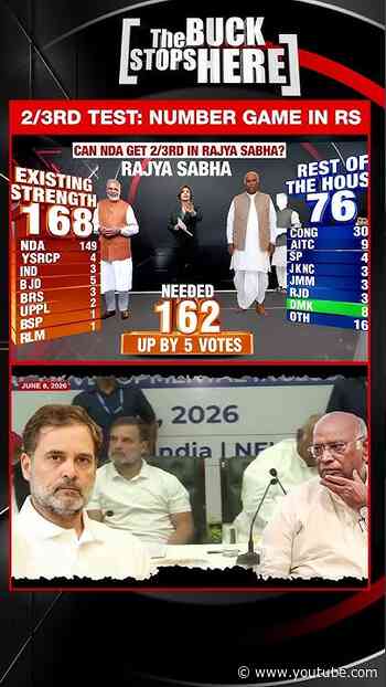 Rajya Sabha Numbers Game: Can Modi Government Secure The Two-Thirds Majority?