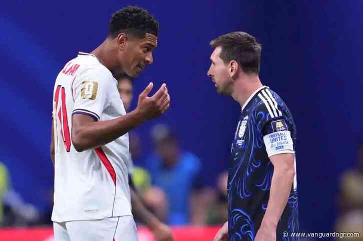 What I said to Messi during confrontation – Bellingham