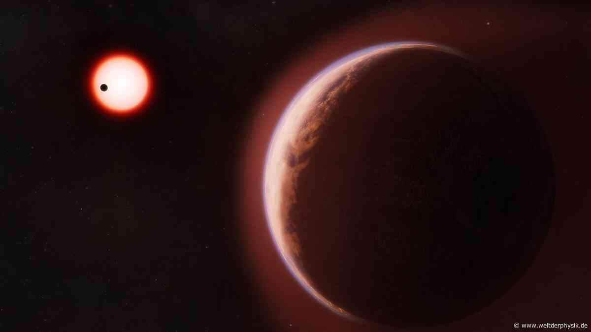 Atmosphäre um Supererde in habitabler Zone