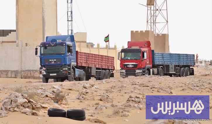 تحرك دبلوماسي مغربي ينهي أزمة الشاحنات ال