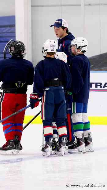 Our favorite summer activity? Jr. Rangers camp ☺️ #nyr #hockey #camp #cute
