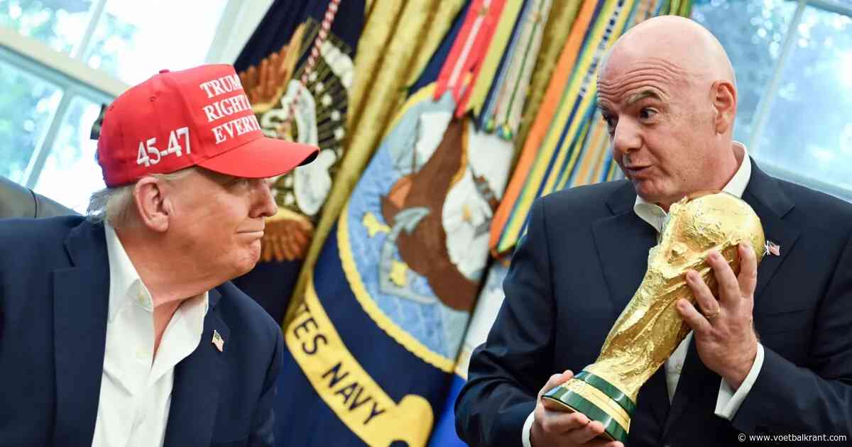 President Donald Trump neemt beslissing voor WK-finale
