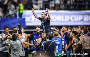 From The Sports Desk: Lionel Messi leads another late comeback win for Argentina