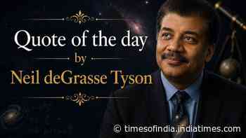 Quote of the day by Neil deGrasse Tyson: "When students cheat on exams it's because…"