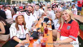 Will Newcastle fanzones be showing England v France on Saturday?