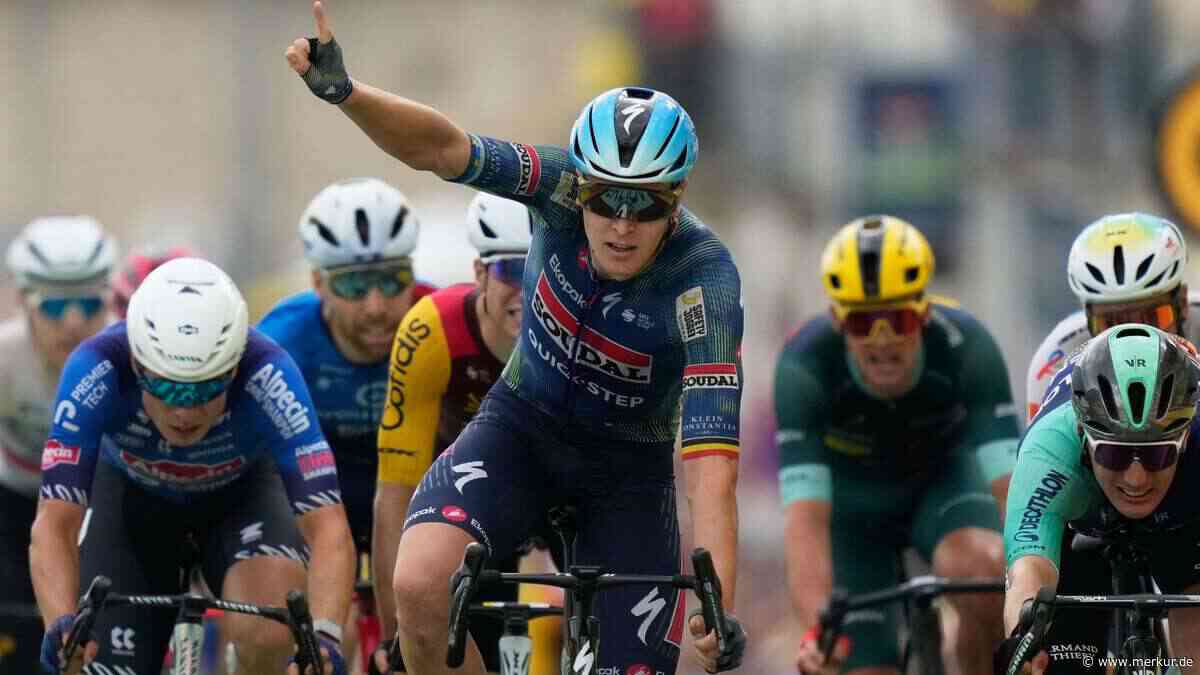 Massensturz und TV-Ausfall überschatten Zielsprint der Tour de France