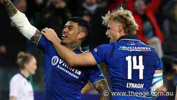 Australian-born Monty Ioane went to Italy for six months. It turned into a decorated Test career