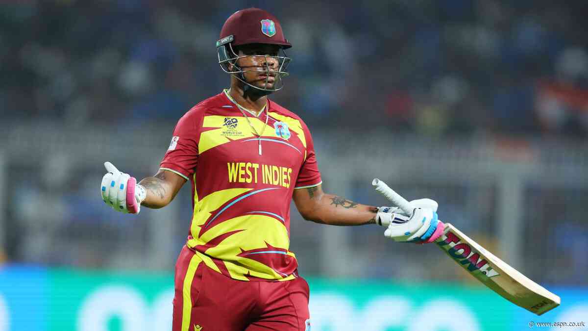 New Zealand bowl; West Indies bring in Shimron Hetmyer after long layoff