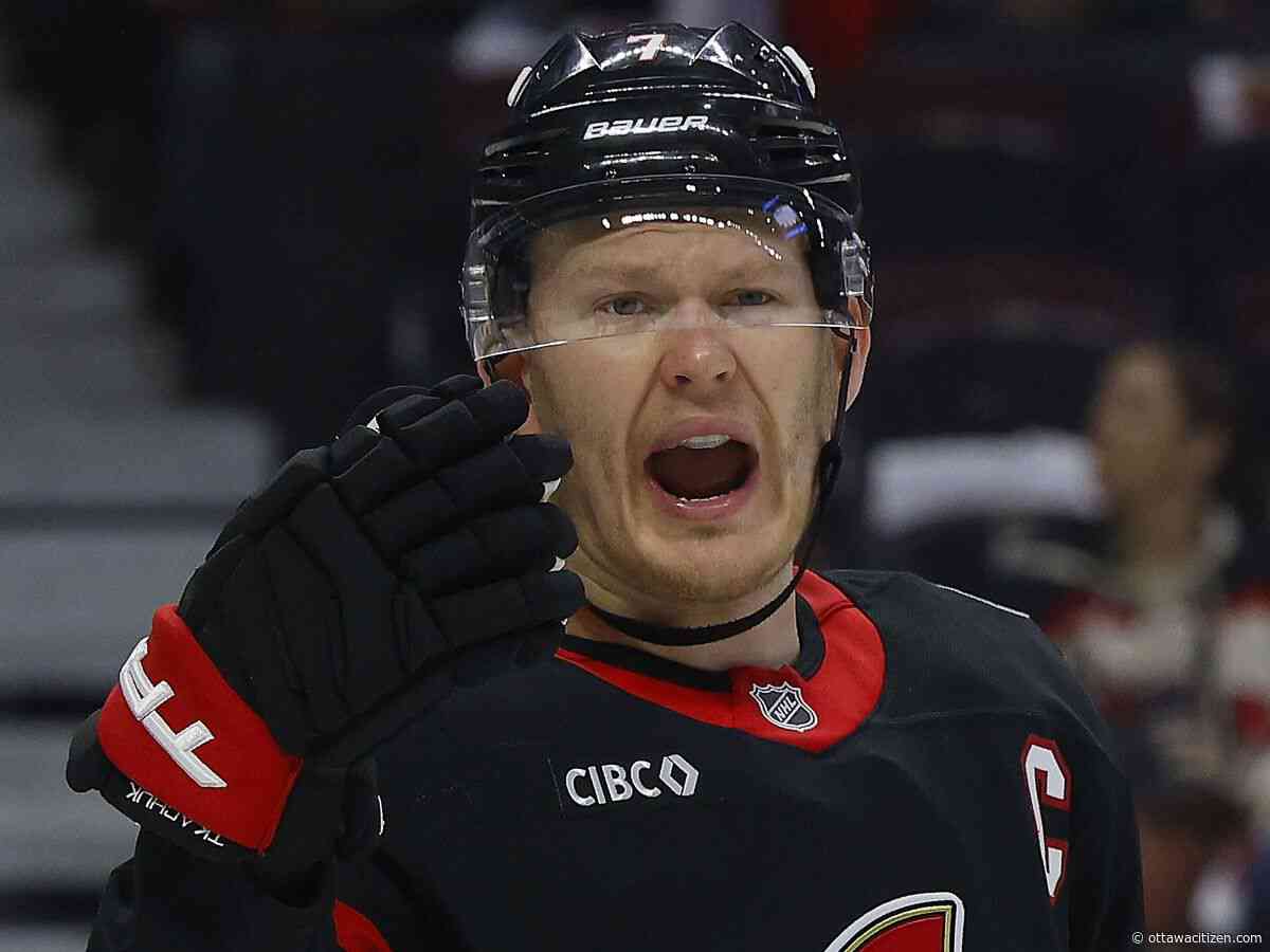 Here's when former Senators captain Brady Tkachuk will make his return to Ottawa