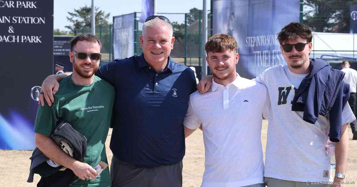 18 pictures as The 154th Open championship underway in Merseyside