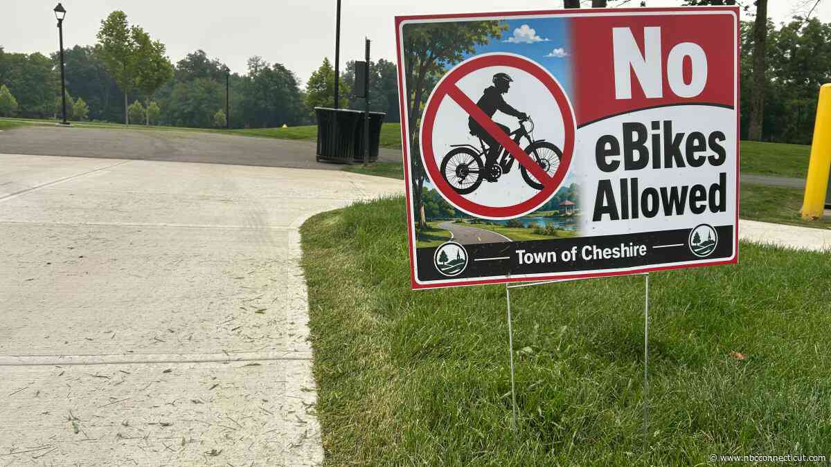 Cheshire bans e-bikes, e-scooters at Bartlem Park amid safety concerns