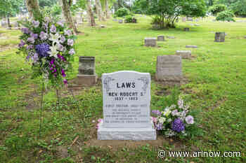 Buried in unmarked grave, founder of Green Valley church receives headstone after 123 years