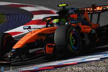 Norris to take 10-place grid drop penalty as McLaren fit new electronics unit | Formula 1