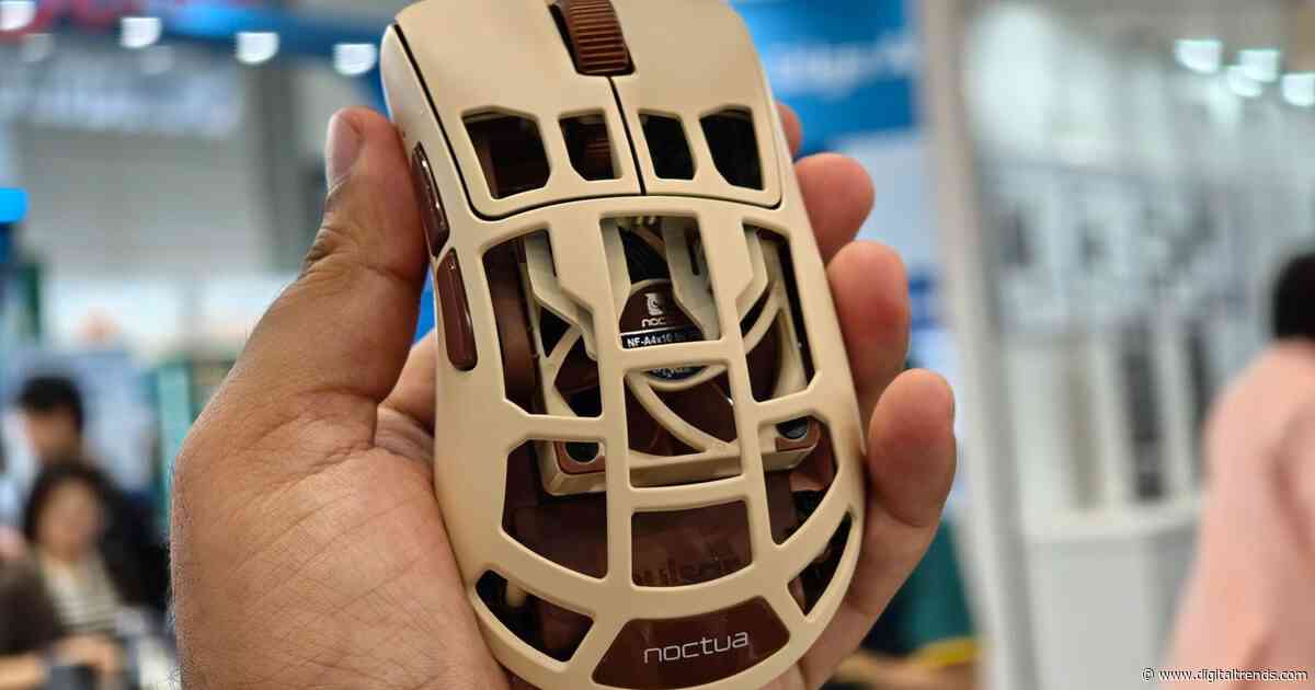 This gaming mouse has a Noctua fan inside, and it finally has a launch date