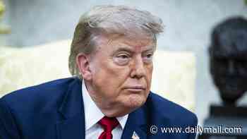 Trump defies ban on living presidents as his scowling face is stamped on gold coin sending critics spiraling