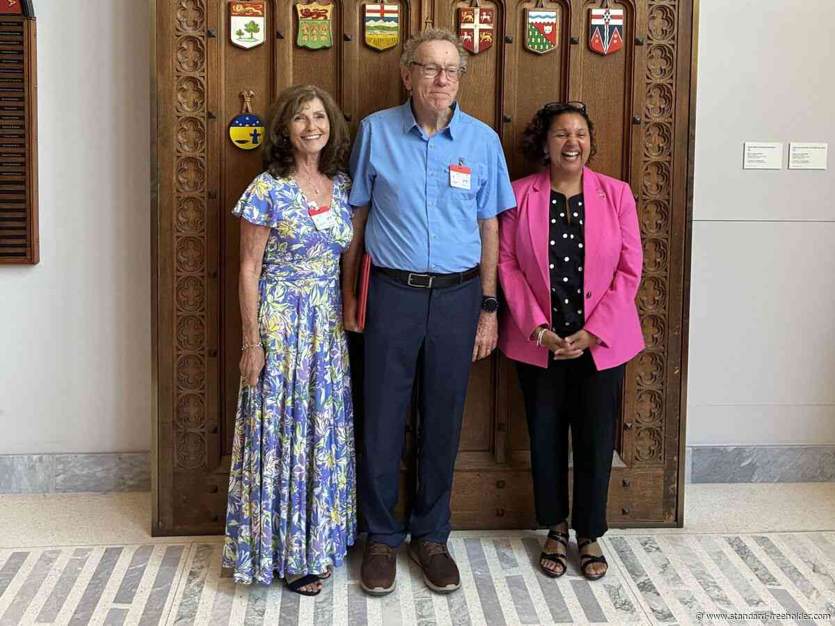 Winchester volunteer honoured with Senate tour
