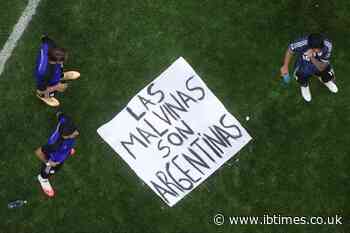 'Apply the Rules Equally': FIFA Faces Backlash After Argentina's Falklands Banner Goes Viral
