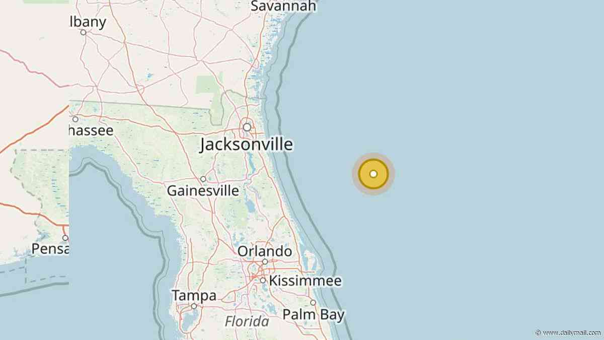 'Experimental explosion' rocks Florida coast as mysterious earthquake alert sparks alarm