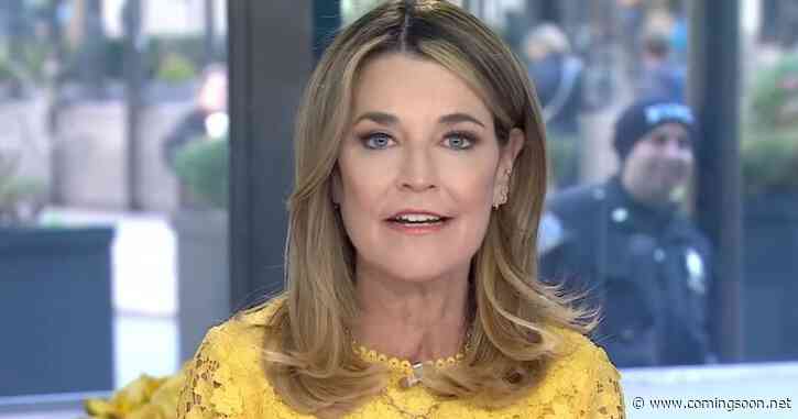 Savannah Guthrie Announces Today Show Hiatus for a Surprising Reason